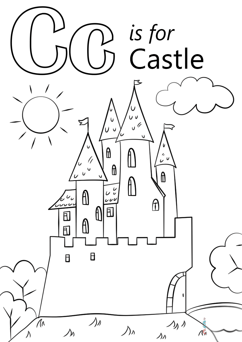Letter C is for Castle