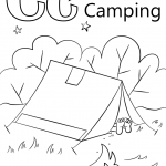 Letter C is for Camping