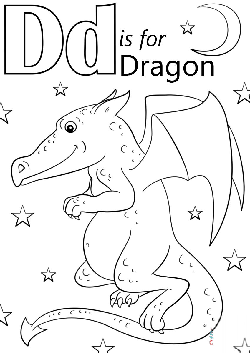 Letter D is for Dragon
