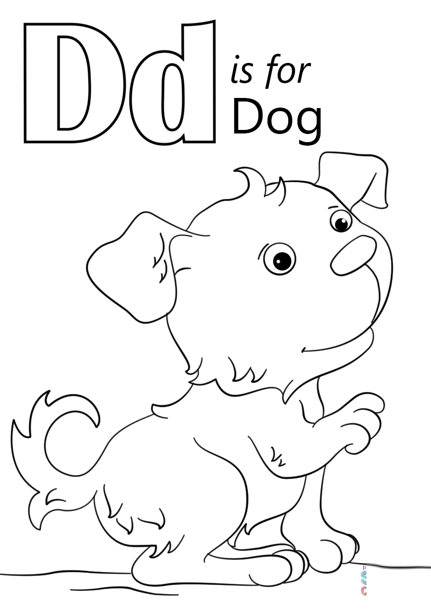 Letter D is for Dog