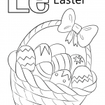 Letter E is for Easter