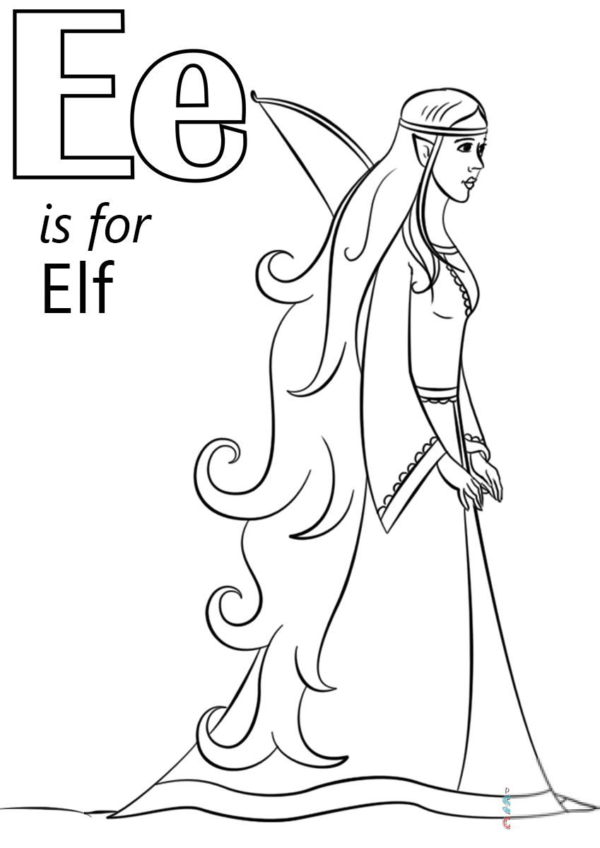 Letter E is for Elf