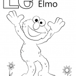 Letter E is for Elmo