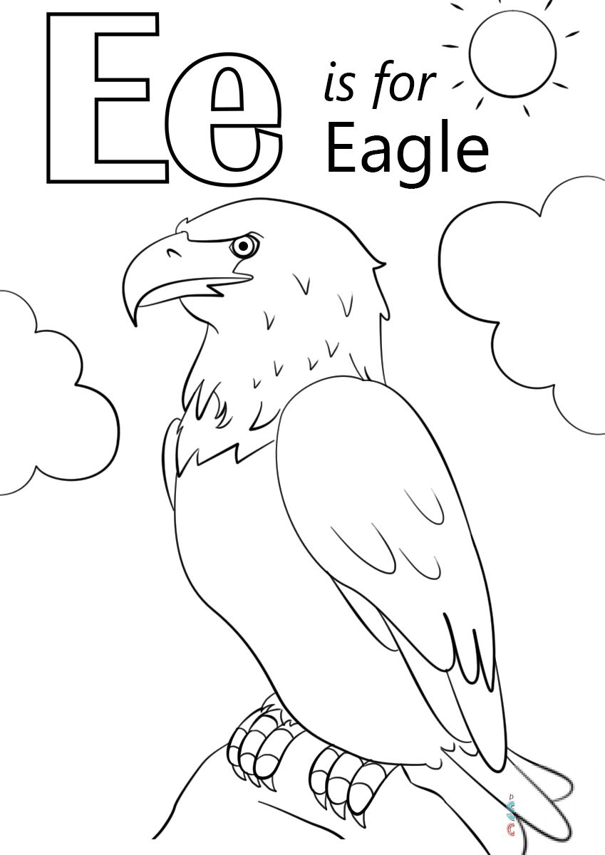 Letter E is for Eagle