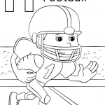 Letter F is for Football