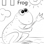 Letter F is for Frog