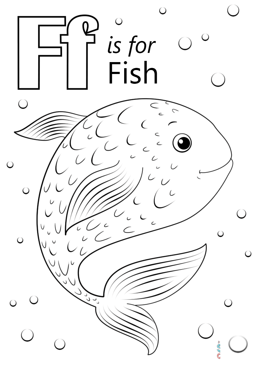 Letter F is for Fish