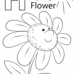 Letter F is for Flower