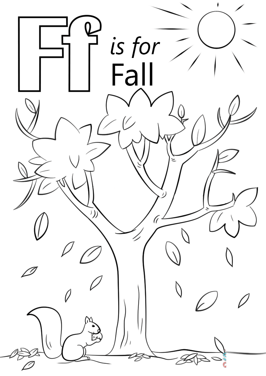 Letter F is for Fall