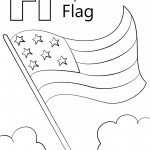 Letter F is for Flag