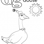 Letter G is for Goose