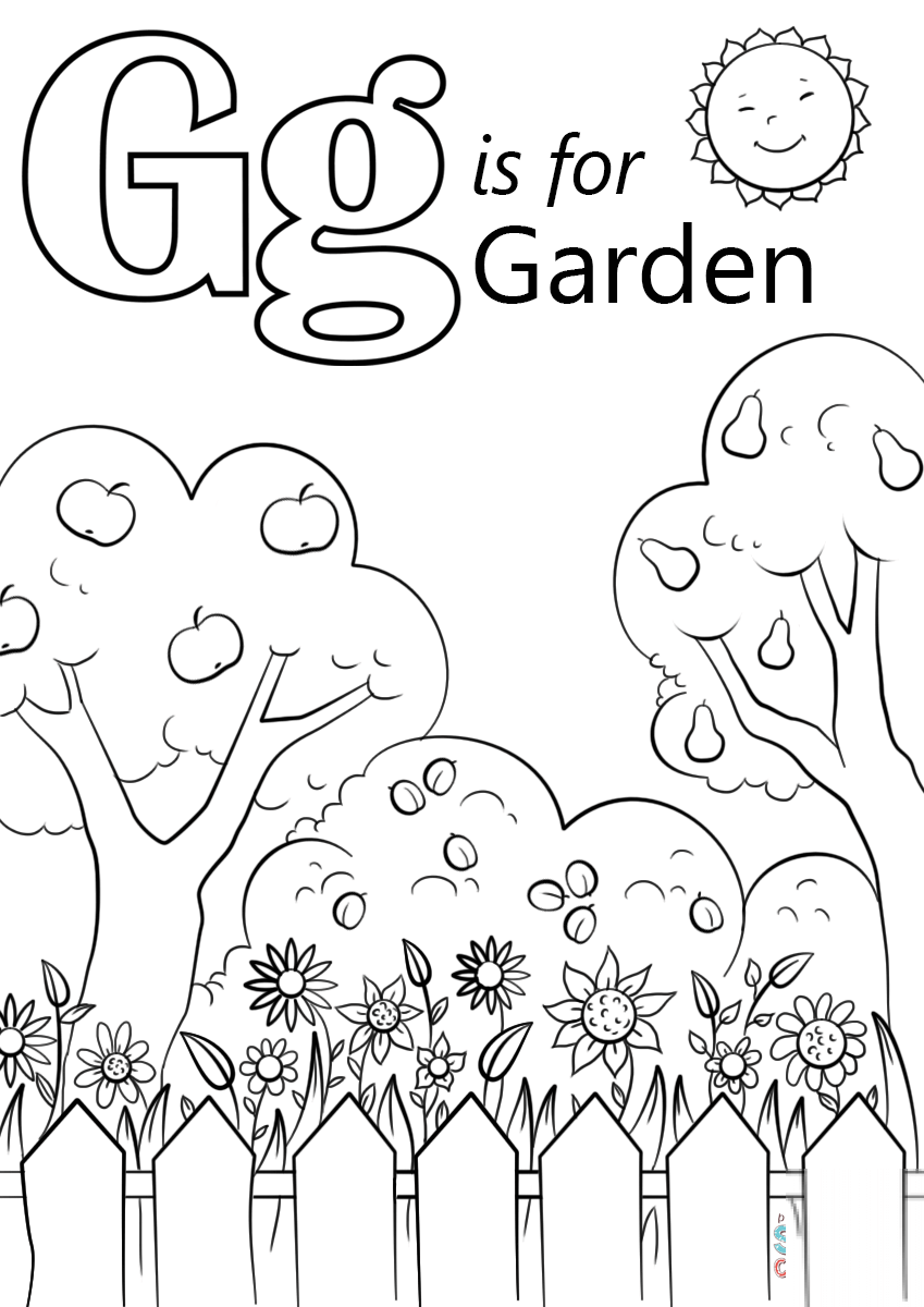 Letter G is for Garden