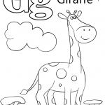 Letter G is for Giraffe