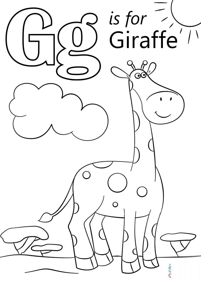 Letter G is for Giraffe