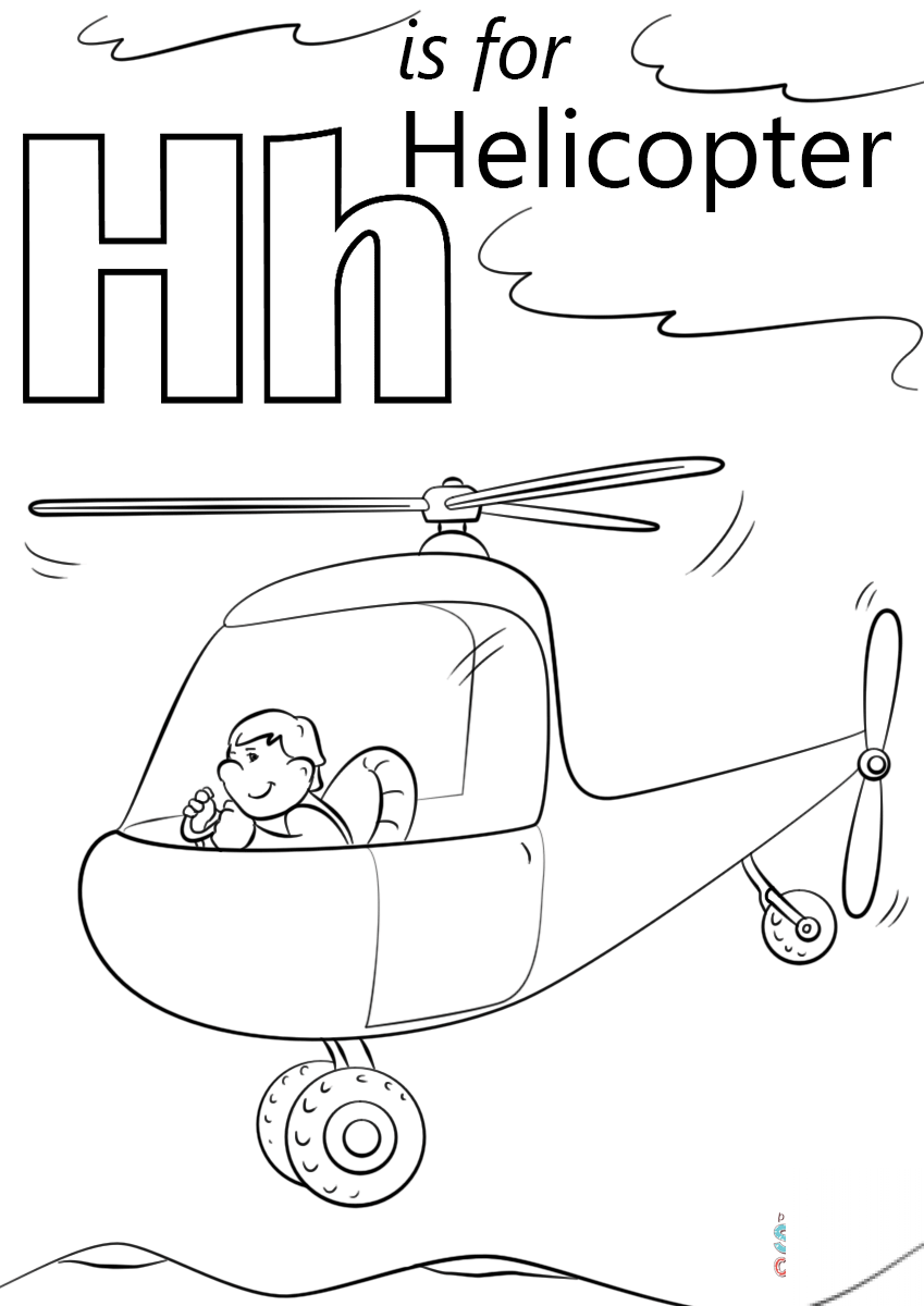 Letter H is for Helicopters