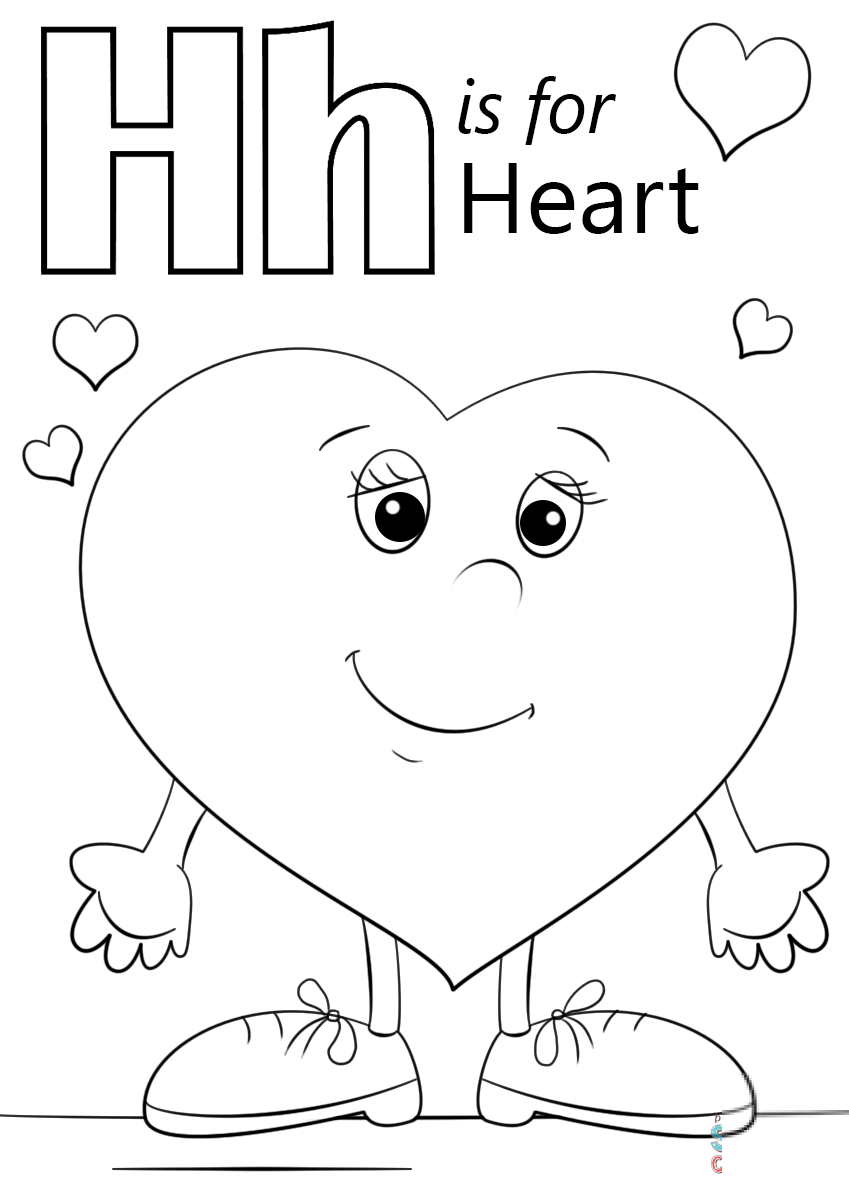Letter H is for Heart