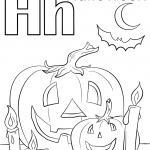 Letter H is for Halloween