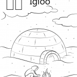 Letter I is for Igloo