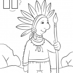 Letter I is for Indian