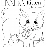 Letter K is for Kitten
