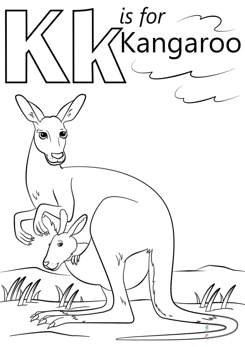 K is for Kangaroo