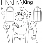 Letter K is for King