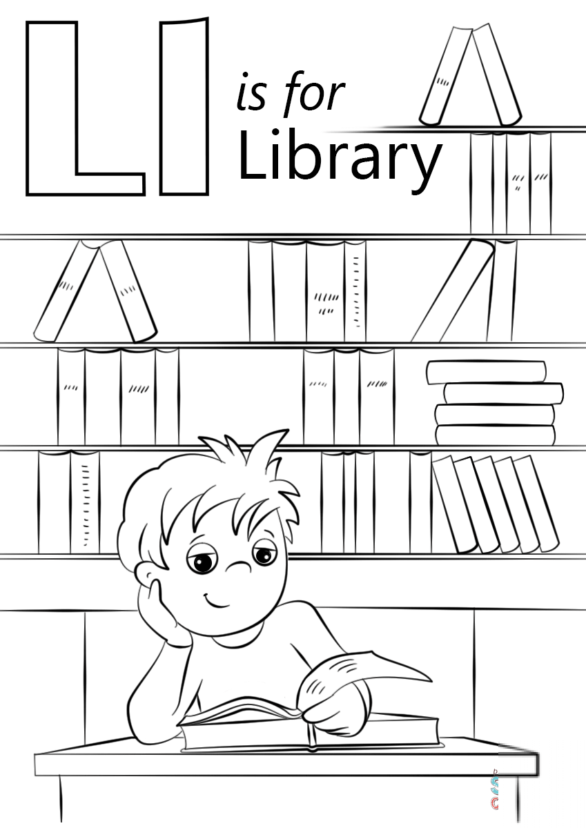 Letter L is for Library