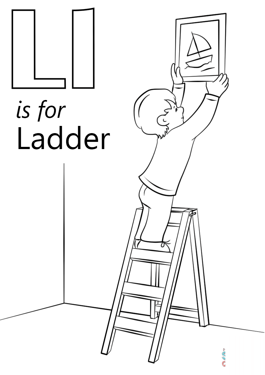 Letter L is for Ladder