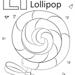 Letter L is for Lollipop