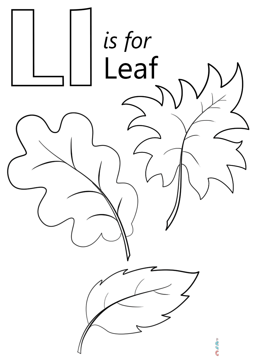 Letter L is for Leaf