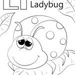 Letter L is for Ladybug
