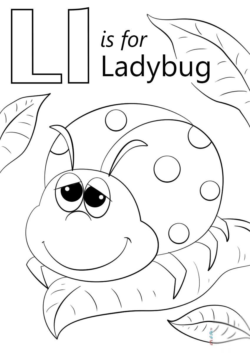 Letter L is for Ladybug