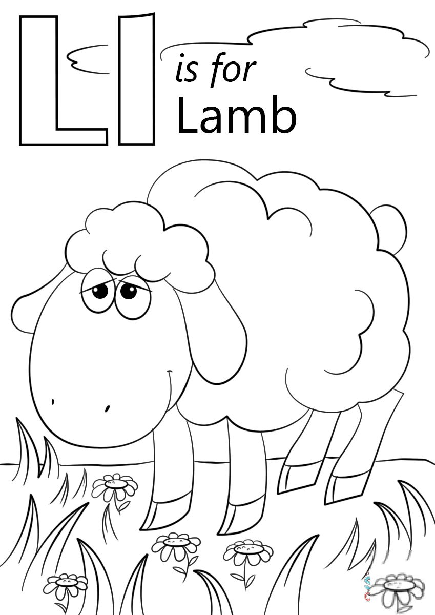 Letter L is for Lamb