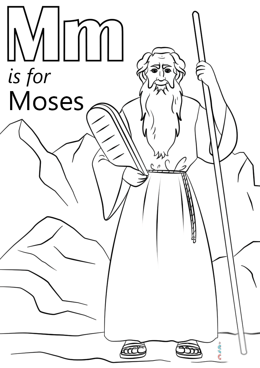 Letter M is for Moses