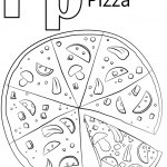 Letter P is for Pizza