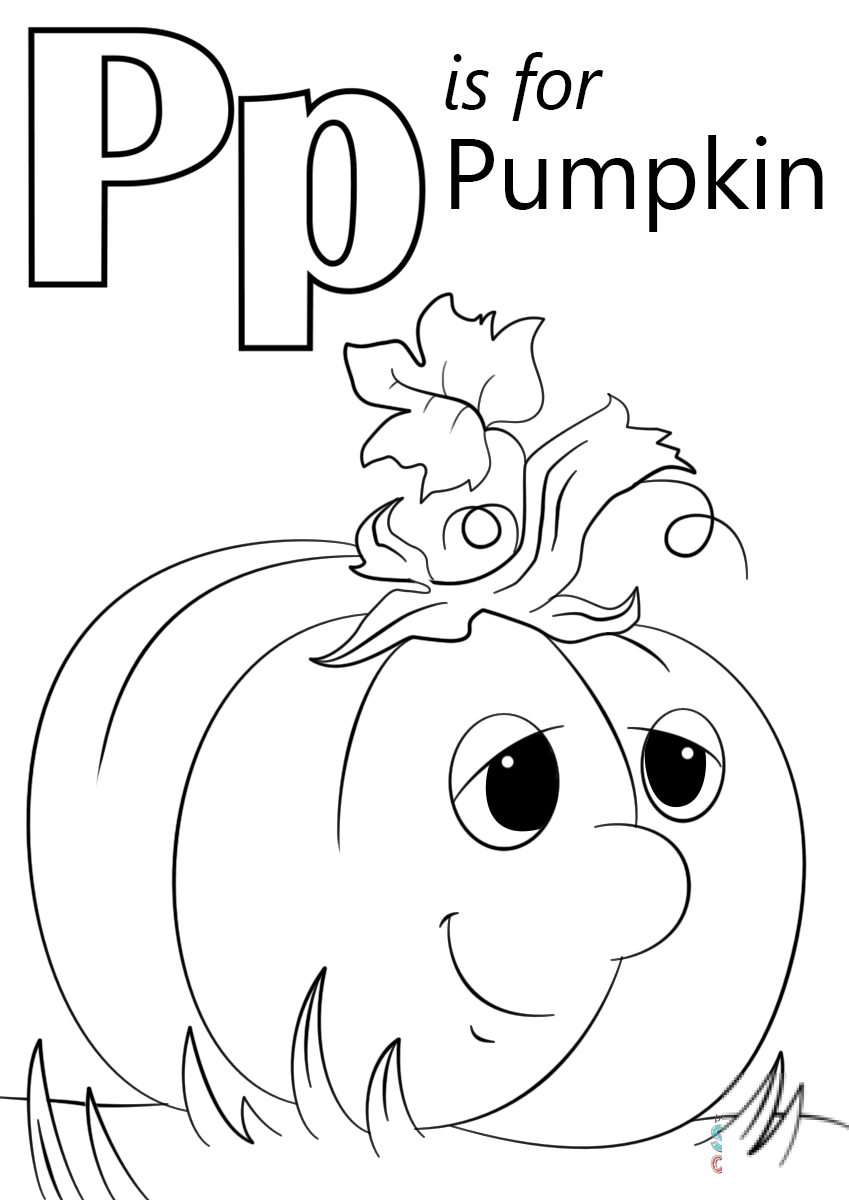 Letter P is for Pumpkin