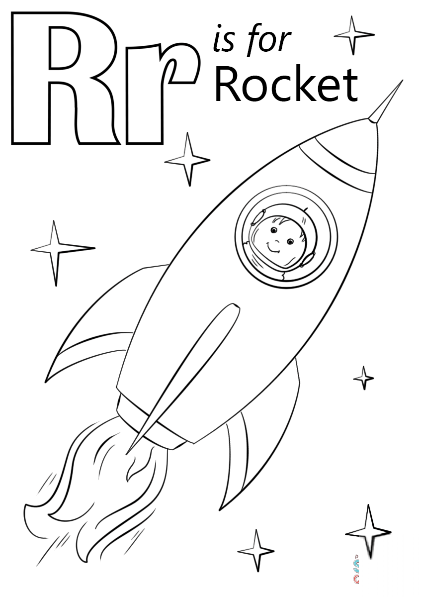 Letter R is for Rocket