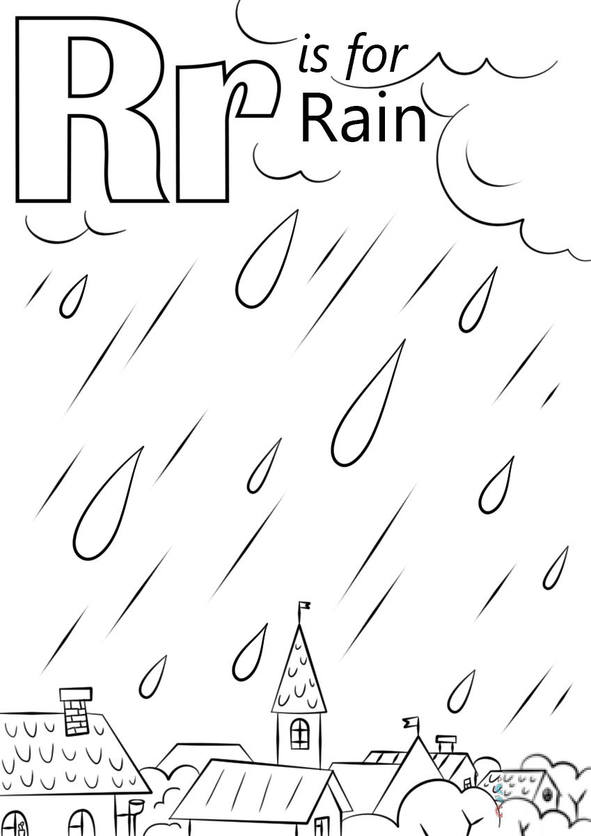 Letter R is for Rain