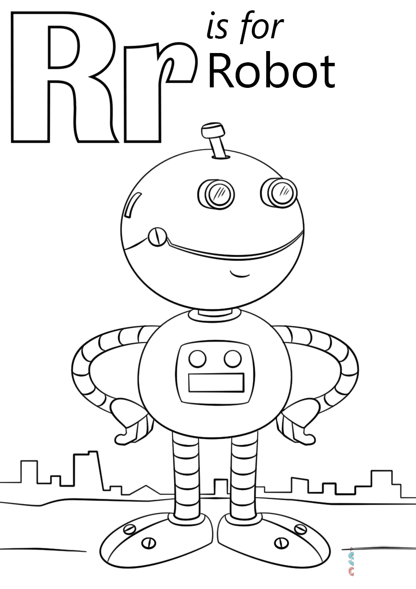 Letter R is for Robot