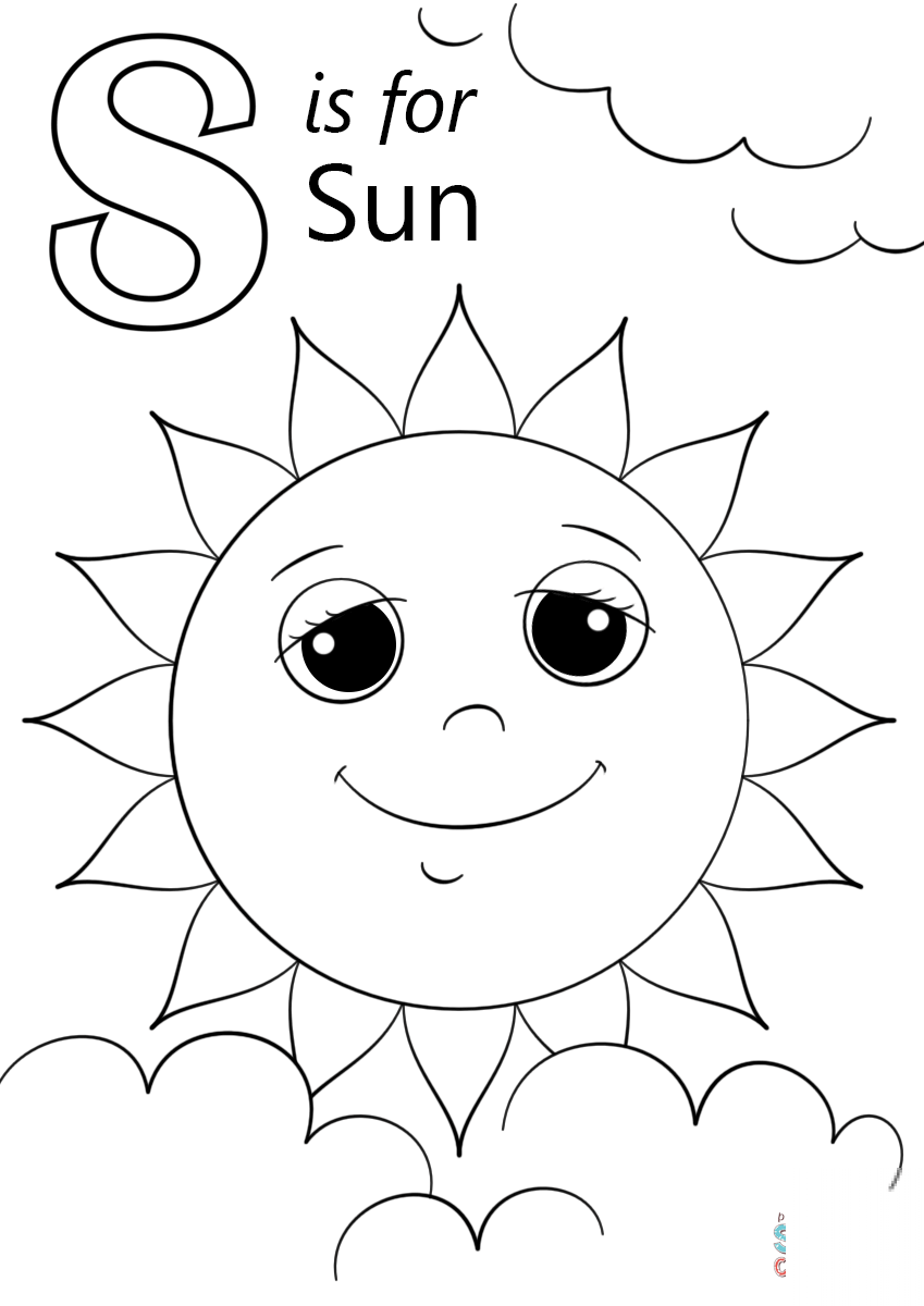 Letter S is for Sun