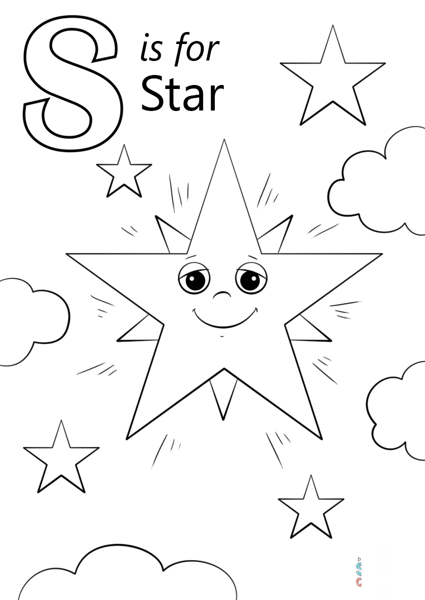 Letter S is for Star