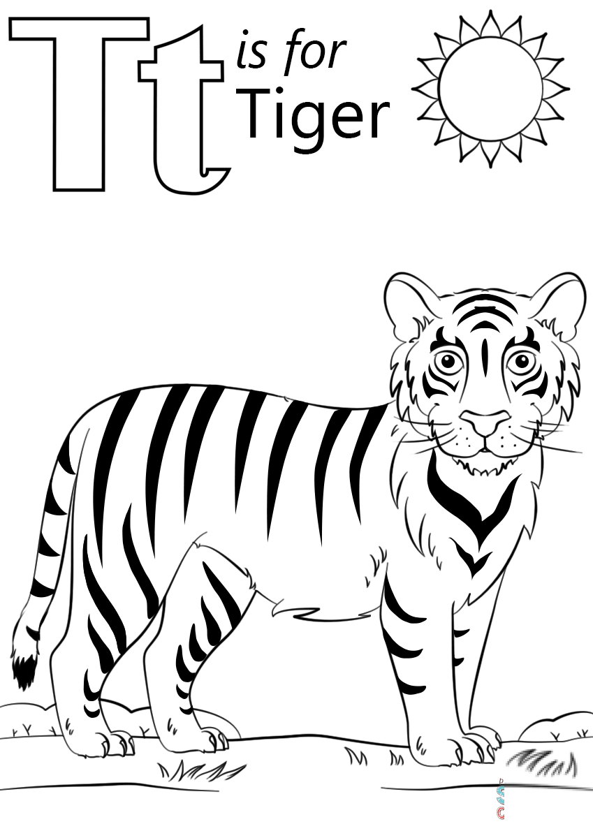 T is for Tiger