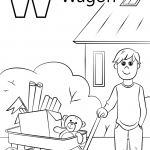 Letter W is for Wagon