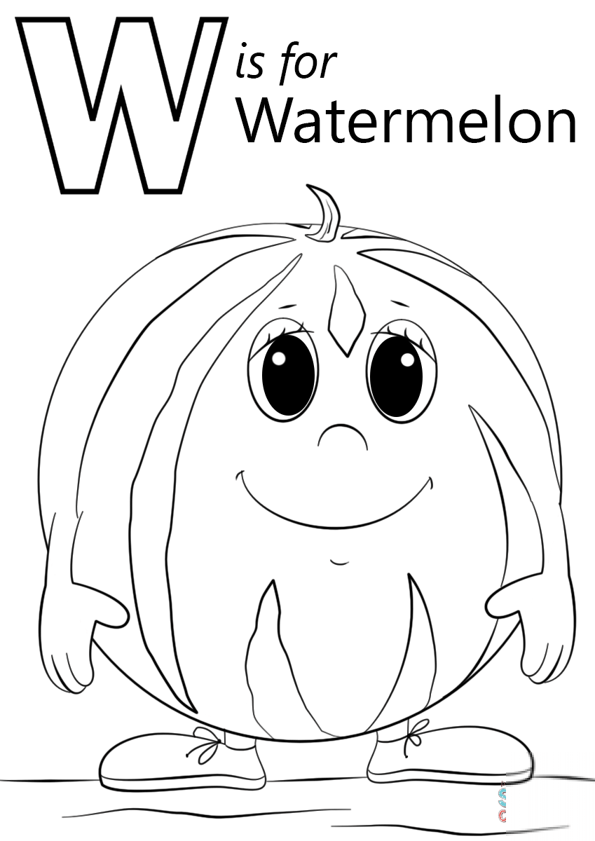 W is for Watermelon
