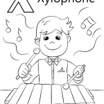 Letter X is for Xylophone