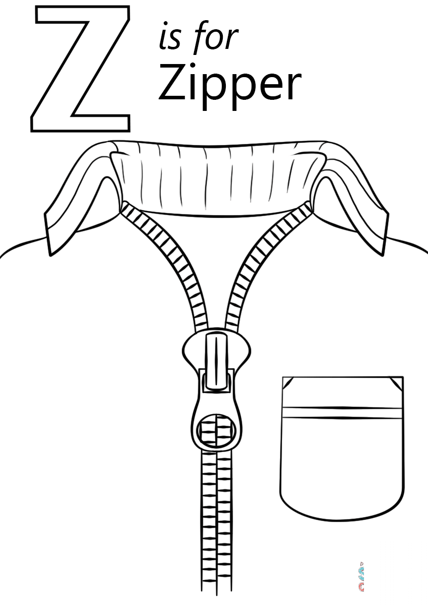 Letter Z is for Zipper