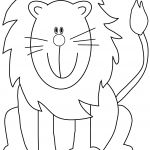 Lovely Cartoon Lion