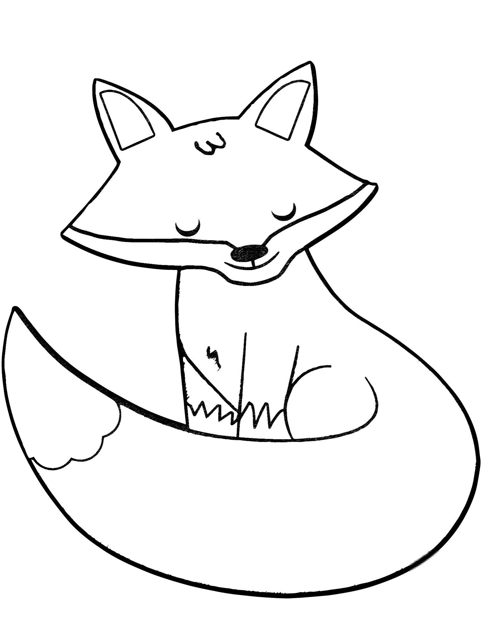 Cartoon Fox