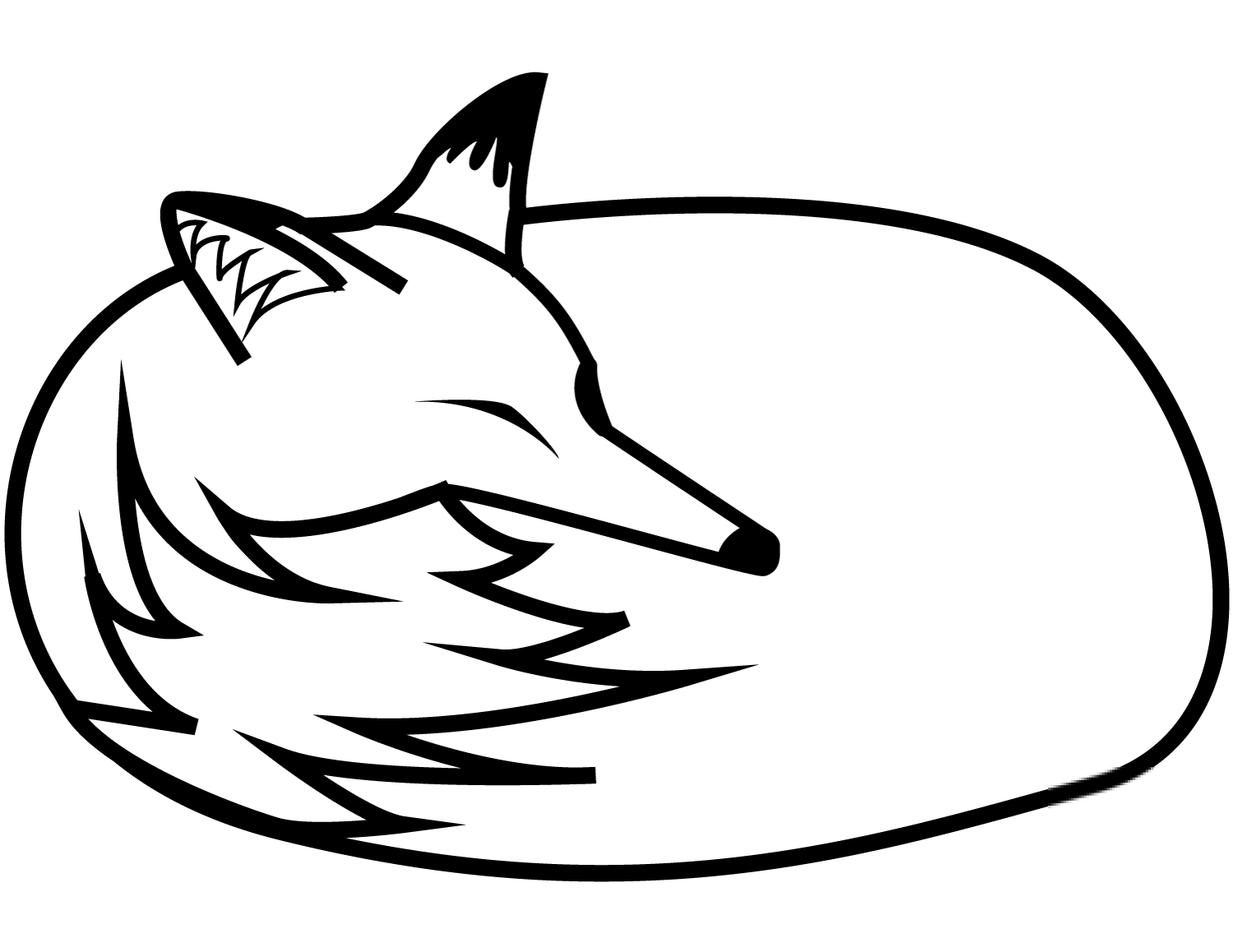 Sleeping Fox