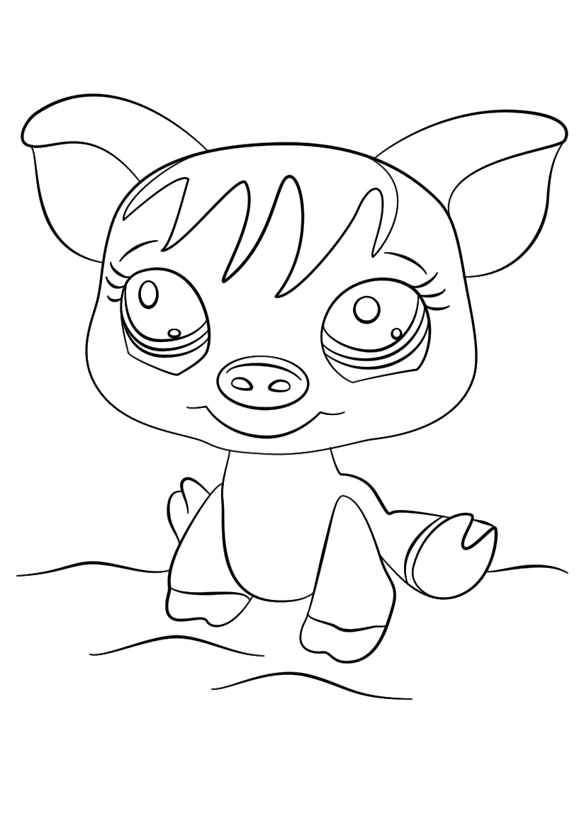 Littlest Pet Shop Pig